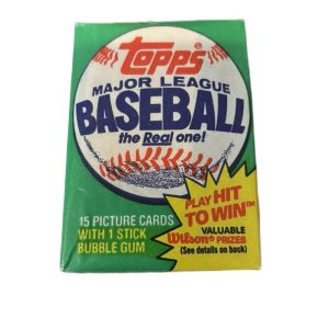 1981 Topps Baseball was Pack