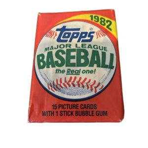 Topps 1982 Major League Baseball Wax Pack