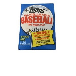 Topps 1983 Major League Baseball Wax Pack