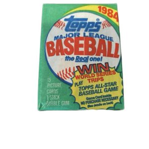 Topps 1984 Major League Baseball Wax