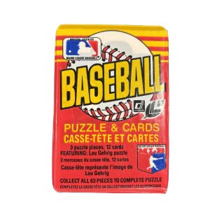 1985 MLB Leaf Baseball Wax Pack