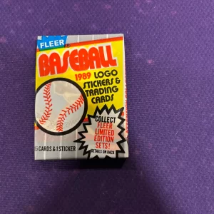 Fleer 1989 Baseball Wax Pack
