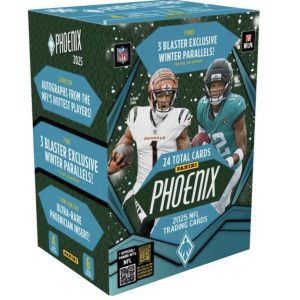 2025 Panini Phoenix Football Blaster Boxe featuring Winter Parallels